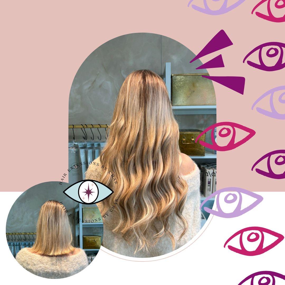 Hair extensions resultaat Instagram @hairextensions.bychar – foto 6